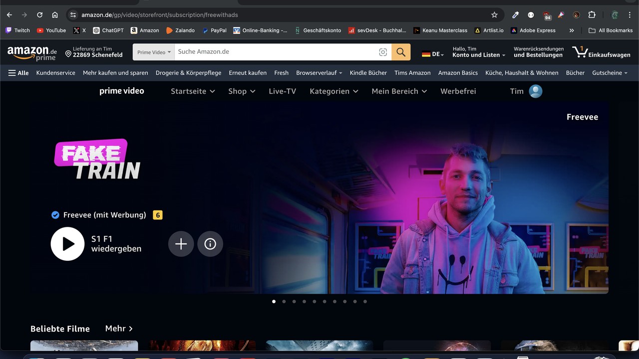 Prime Video - Fake Train